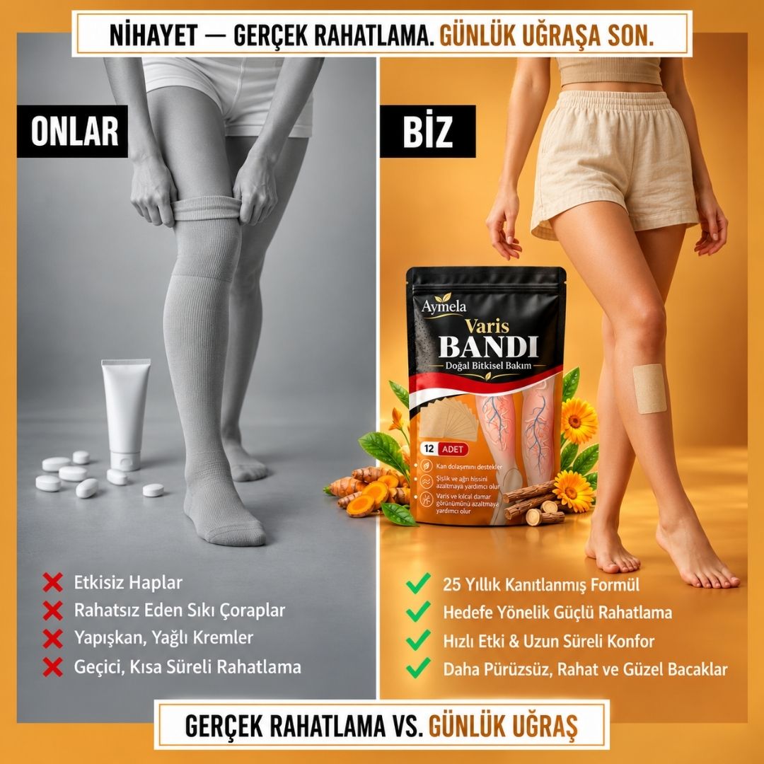 Aymela Doğal Varis Bakım Bandı